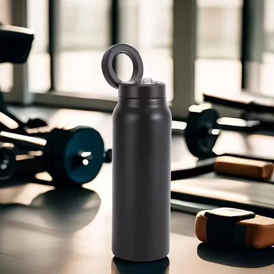 Metal Bottle with Magnetic Tripod
