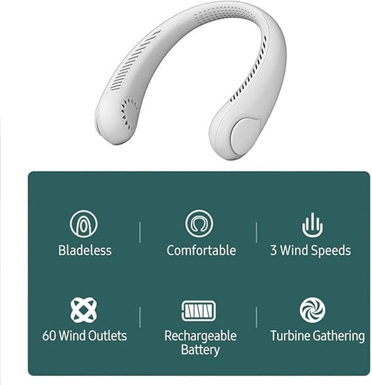 Portable Neck Fan Bladeless