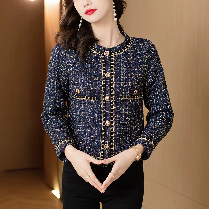 Women's Long Fragrant Style Jacket