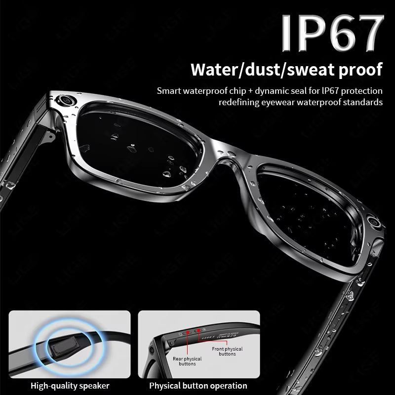 Smart Glasses 4K HD Camera