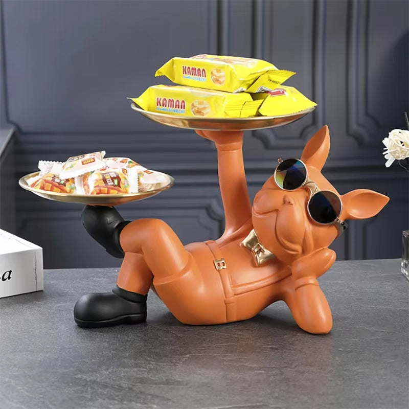 Cool Bulldog Figurine