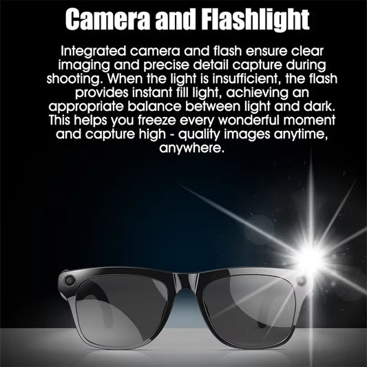 Smart Glasses 4K HD Camera