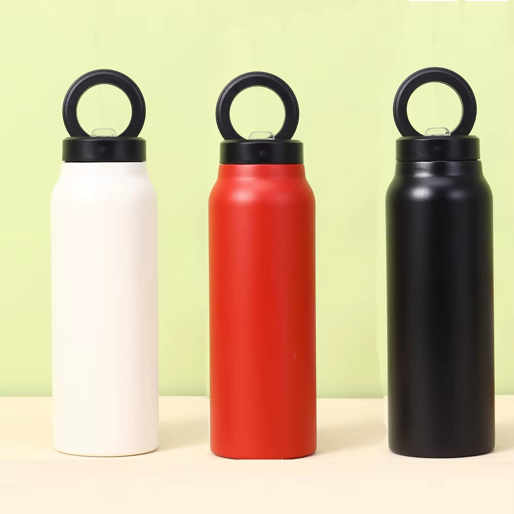 Metal Bottle with Magnetic Tripod