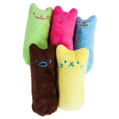 Teeth Grinding Catnip Plush Toy