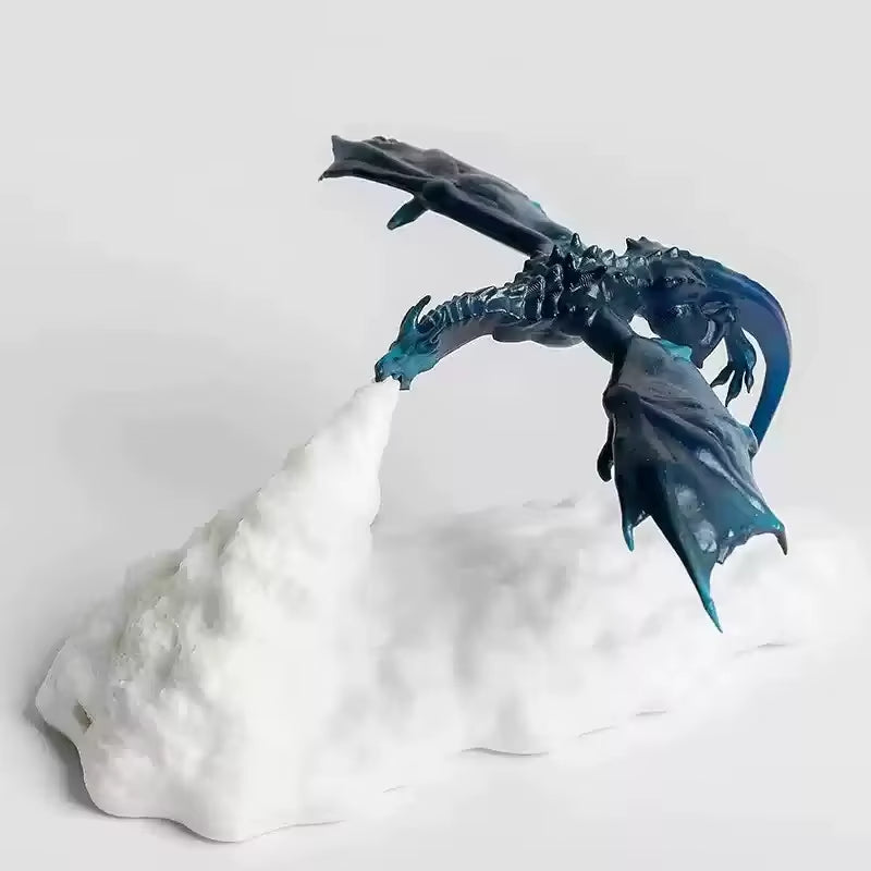 3D Printed Fire Dragon Lamp